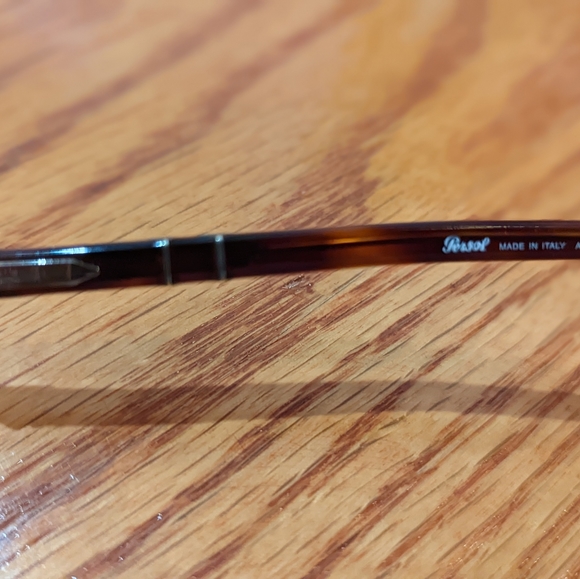 Perasol round medium wire dark brown glasses frames. - Picture 4 of 7